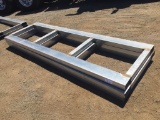 (3) Unused 3ft x 10ft Metal Forklift Pallets.