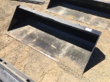 Unused 78in Loader Bucket,