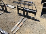 Unused Kivel 48in Forklift Carriage Attachment,