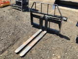Unused Kivel 48in Forklift Carriage Attachment,
