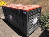 Rolling Plastic Storage Fun Box.
