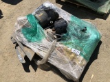 Pallet of Misc Items, Including 3-point Hitch