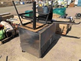 2-Door Stainless Steel Beverage Refrigerator,