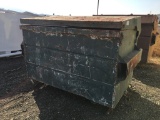 6ft x 42in x 56in Dumpster.