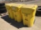 (3) Rolling Debris Bins.