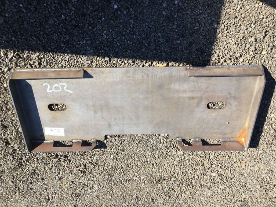 Unused Formed Skid Steer Frame Attachment.