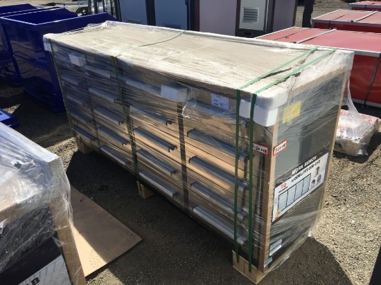 Unused Steelman 7ft Work Bench,