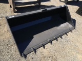 Unused 78in Loader Bucket,
