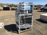 (20) Unused Galvanized Steel Fence.
