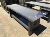 Unused 28in x 90in Metal Work Bench.