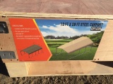 Unused 12ft x 20ft Steel Carport Shed.