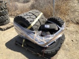 7.00-12 Solid Tire & Rim, Misc Solid Tire & Rim,