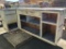 Wooden L-Shaped Bar w/Cabinets.