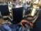 (5) Office Chairs, Hose w/Reel,