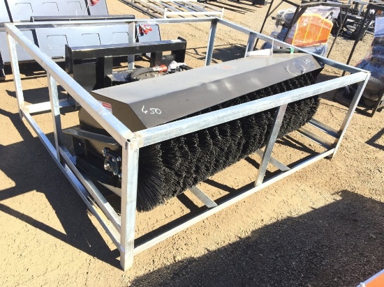 Unused 2024 Wolverine PAB-11-72W 72in Angle Broom