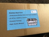 Unused Stainless Steel Sink.