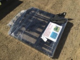 Unused 4ft x 6ft Bi-Parting Galvanized Wrought