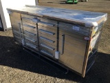 Unused Steelman 7ft Work Bench,