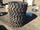 (4) Unused Forerunner SKS-1 12-16.5NHS Tires.