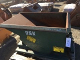4ft x 2ft x 20in Self-Dumping Hopper Attachment,