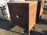 Metal Storage Cabinet.