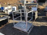 Aluminum Painter's Man Lift Basket w/Hoist.