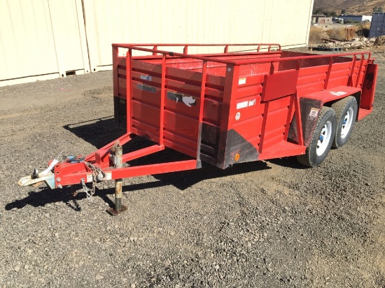 2021 Marksman UT5X12T-END Utility Trailer,