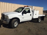 2005 Ford F350 Flatbed Truck,