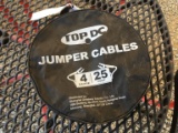 Unused 2025 Battery Jumper Cables.