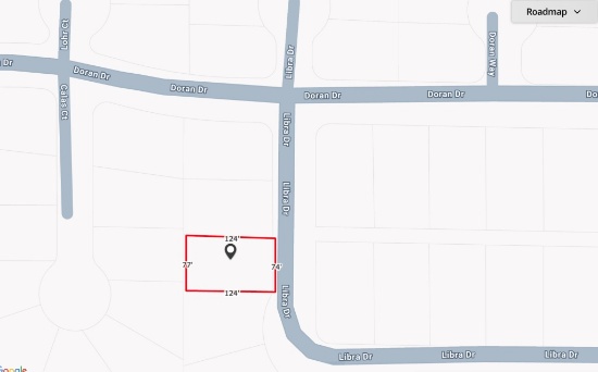 9,414 SqFt Vacant Parcel in California City,