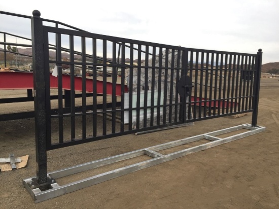 Unused Steelman 20ft Farm Metal Driveway Gate,