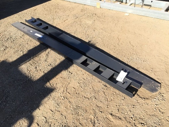 Pair of Unused 8ft Fork Extensions.