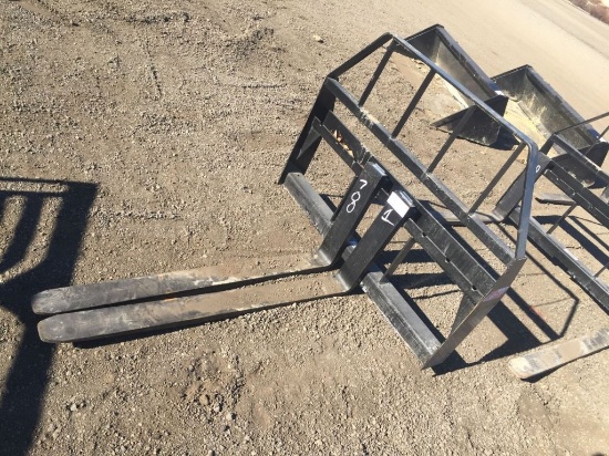 Unused Kivel 48in Forklift Carriage Attachment,