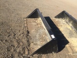 Unused Swict 78in Loader Bucket w/Teeth,