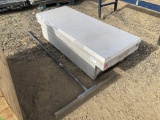 Diamond Plate Aluminum Truck Bed Tool Box,