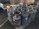 (12) 10-Gallon Propane Tanks.