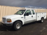 2001 Ford F350 Extended Cab Service Truck,