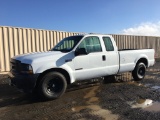 2004 Ford F250 Extended Cab Pickup,