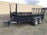 2009 Texas Trailers Utility Trailer,