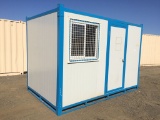 7ft x 11.5ft x 8ft Container Office/Break Room,