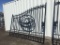 Unused Greatbear 20ft Bi-Parting Iron Gate w/Deer