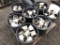 Plastic Bins of Misc Galvanized Irrigation