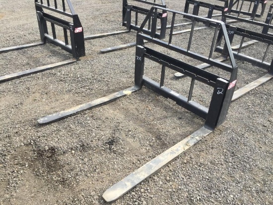 Unused Kivel 48in Forklift Carriage Attachment,
