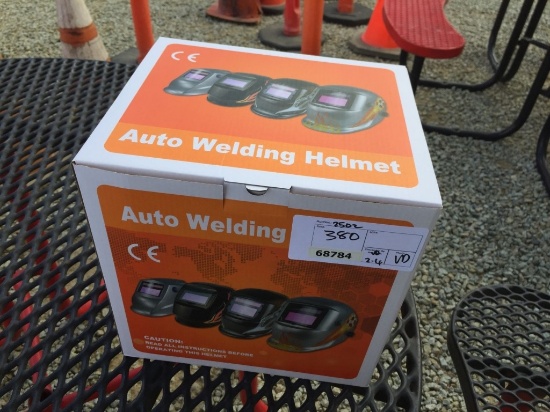 Unused Auto Darkening Welding Helmet.
