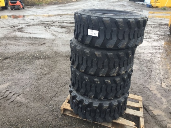 (4) Unused Forerunner SKS-1 12-16.5NHS Skid Steer