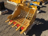Unused 2024 TOFT 45in Skeleton Bucket,