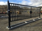 Unused Steelman 20ft Farm Metal Driveway Gate,