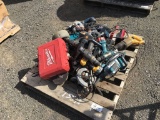 Pallet of Misc Hand Power Tools.