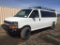 2013 Chevrolet 3500LT Extended Passenger Van,