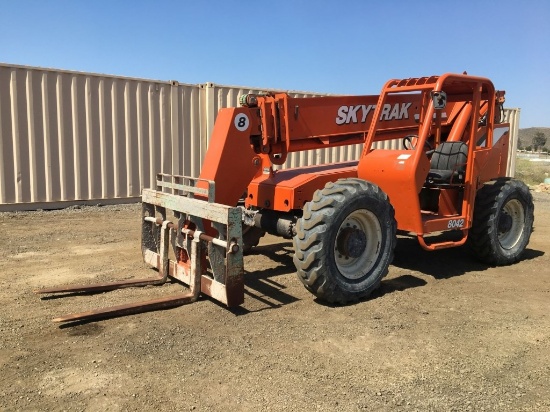 2000 Sky Trak 8042 Forward Reach Forklift,